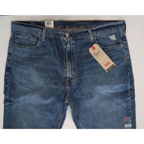 Levi's 541 Men Sz 40x32 Fremont Swish Distress Athletic Taper Eco Ease Jeans $70 - Picture 3 of 9
